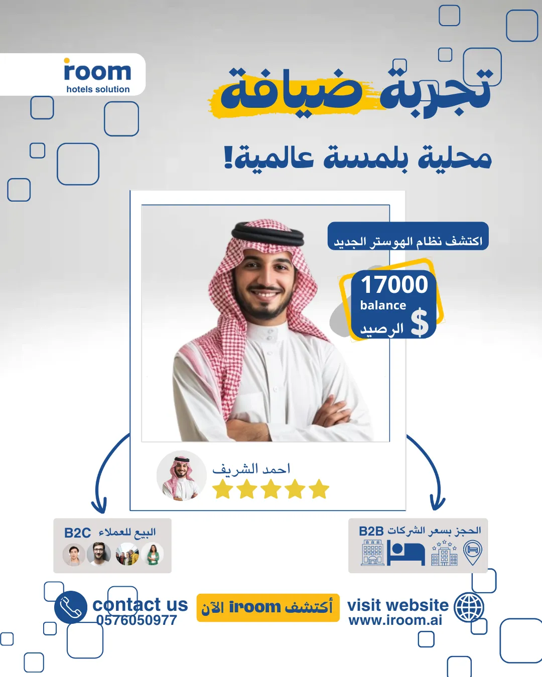 كل ما تحتاج معرفته عن نظام حجز الفنادق الذكي iroom