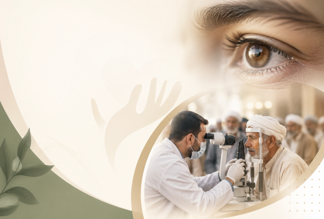 فضل محمد خير وأراهم بعناية — علاج 1200 شخص من أمراض العيون مجاناً