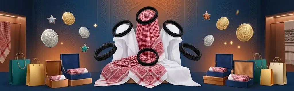 العقال الخليجي: دليل اختيار العقال السعودي والكويتي والقطري